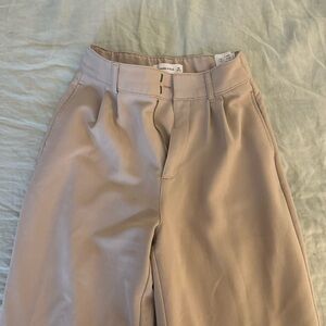 Abercrombie straight leg trouser Tan Pants